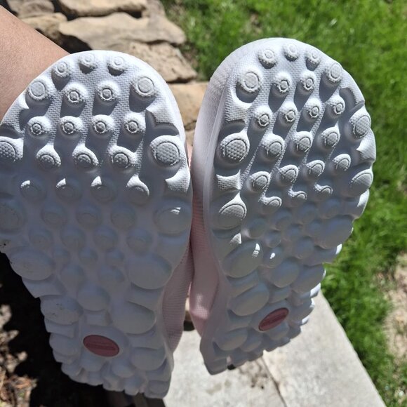 Skechers Go Walk Women's 9 Classic Jasmine Bliss Shoes Slip On White - Picture 8 of 14